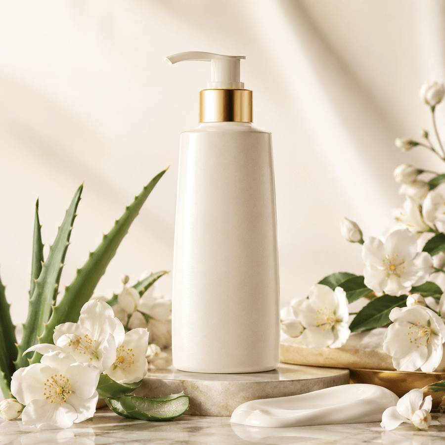 Natural Brightening Body Lotion with botanicals